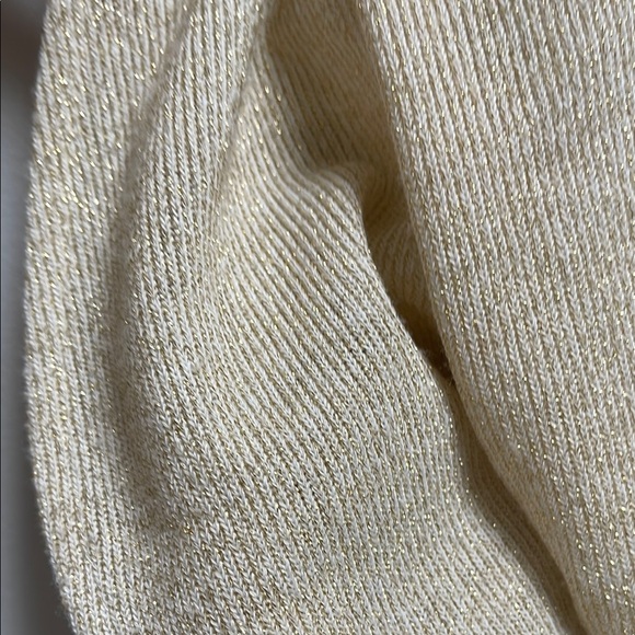 Elegant Floral Kids Dress with Gold Cardigan - Picture 8 of 8